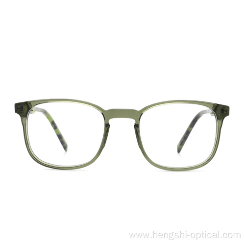 Metal Optical Eyewear Specs Custom Fashion Eye Glass Eyeglasses Acetate Frames For Men Women